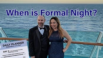 Cruise line formal wear sale